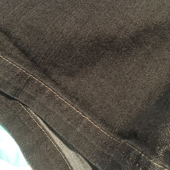 Classy Denim Shorts - Picture 2 of 2