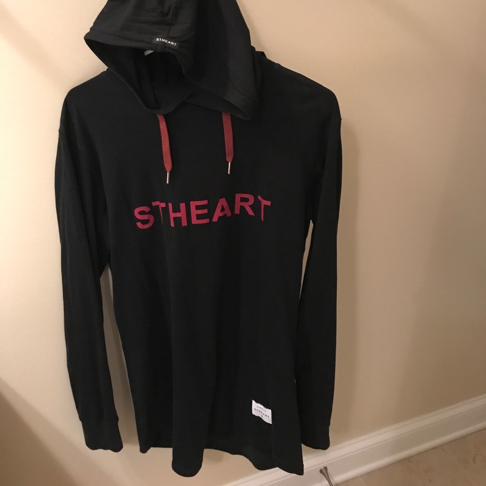 Stheart Black long sleeve sweatshirt/shirt