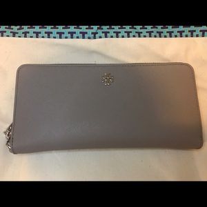 Tory Burch York Leather Continental Wallet