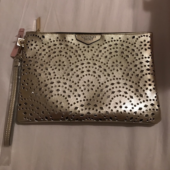 Victoria's Secret Handbags - VS Bikini golden bag