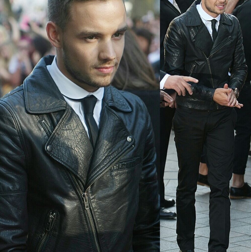 Topman 100% leather moto jacket