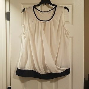 Sheer  Sleeveless Top