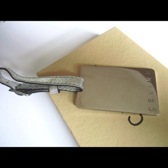 Celine Bag Charm Metal Hang Tag Ltd Ed. - Picture 2 of 4