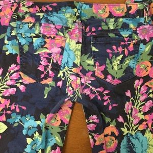 Floral print Aeropostale jeans