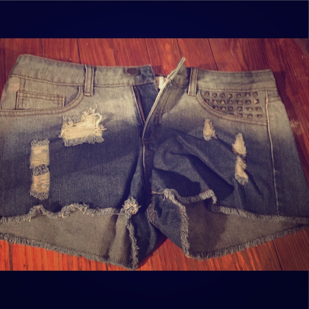 jean shorts
