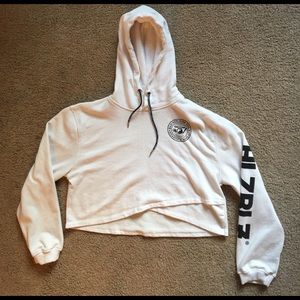 HLZBLZ French Loop Terry Crop Top Hoodie