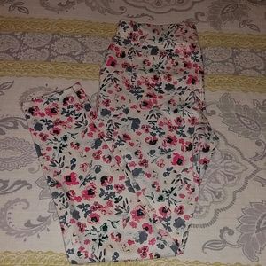 Floral jeggings