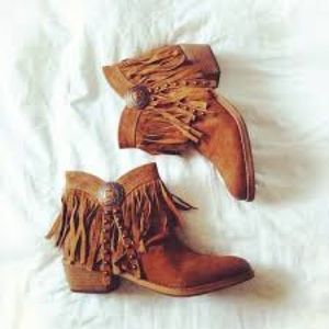 Sam Edelman Fringe Booties