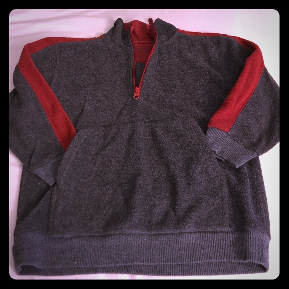 Boys fleece pullover, size Small, EUC