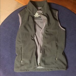 LL Bean fleece vest, black XS, w/ interior pockets