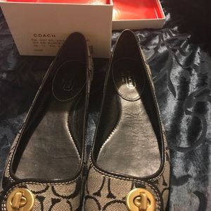 Authentic Coach Ballerina Style Shoes