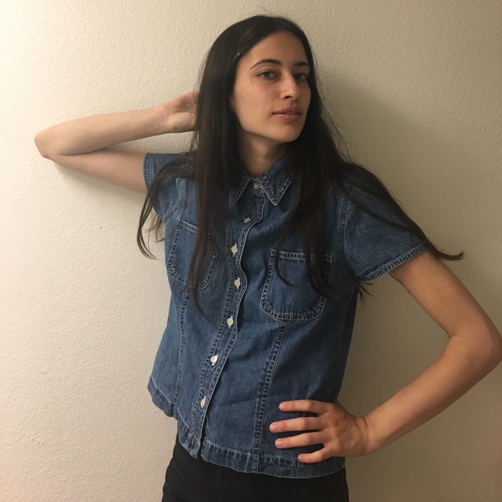 Vintage Old Navy Denim Button Up