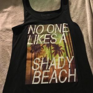 Spencer's Black tank top