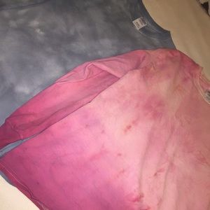 tie dye long sleeve t shirts