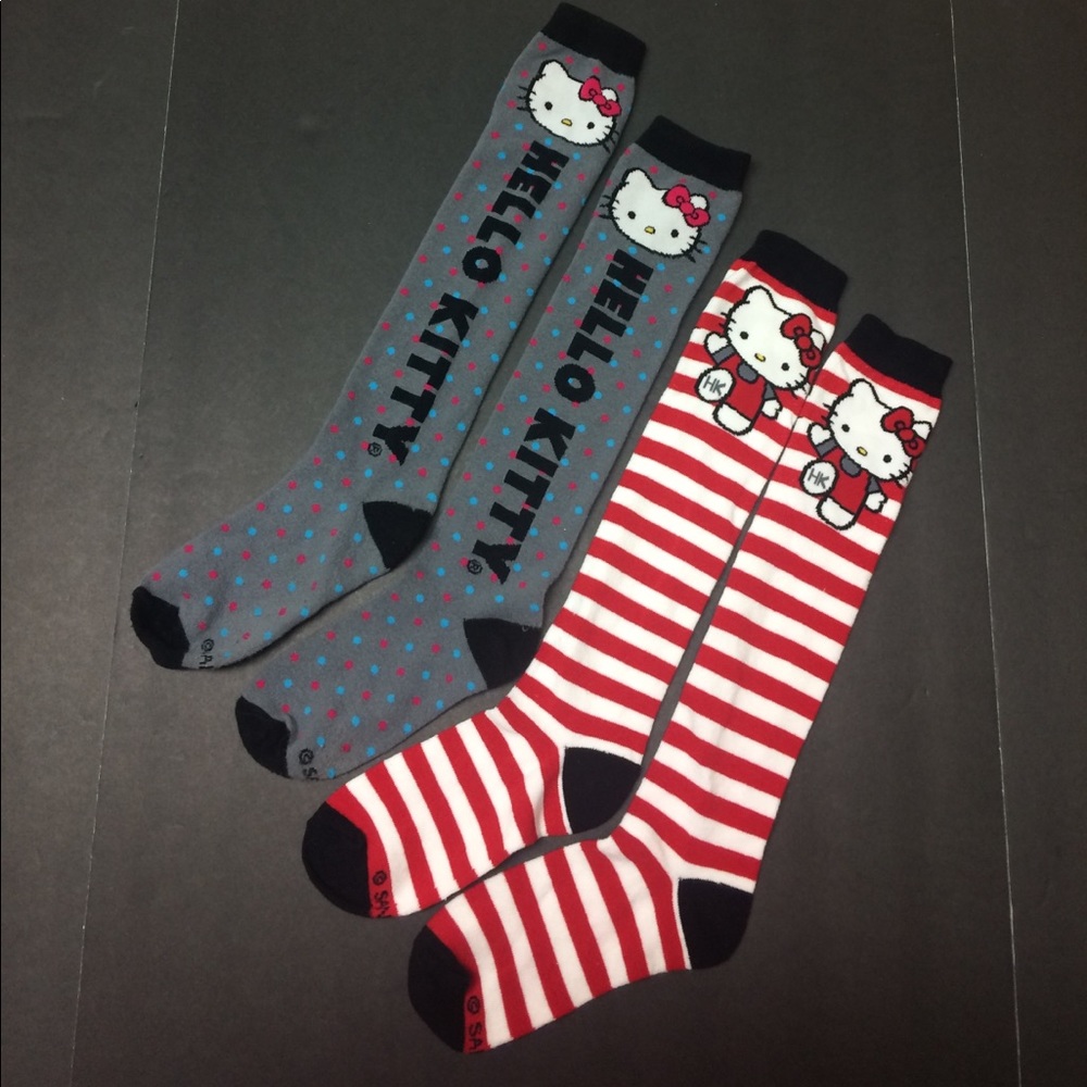 Hello Kitty Knee Socks