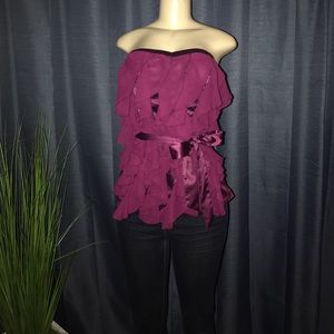 Xoxo EUC ruffle top