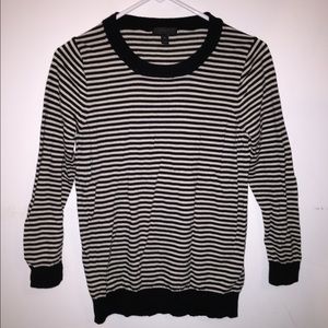 J Crew Tippi sweater in stripes, size Medium