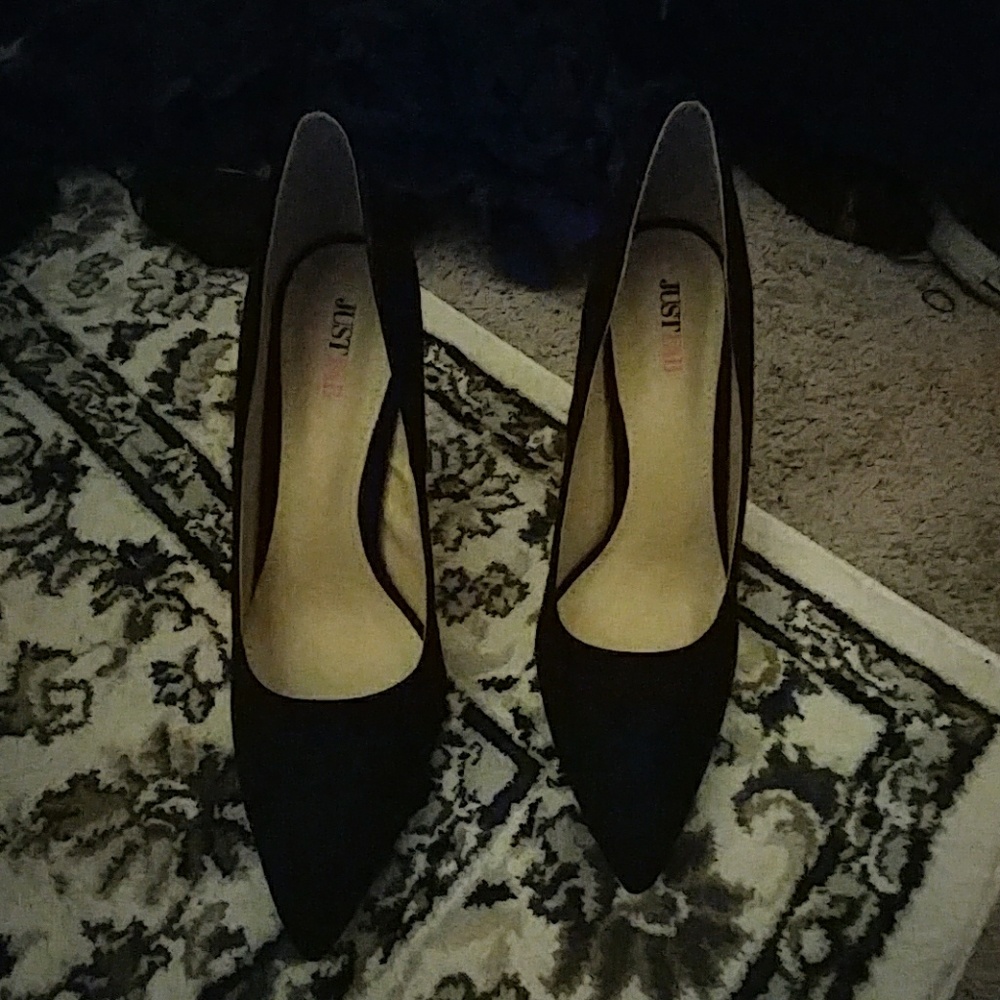 Black heels