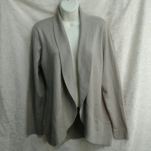 VERVE AMI Sweaters - VERVE AMI LIGHT BROWN SHAWL COLLAR CARDIGAN