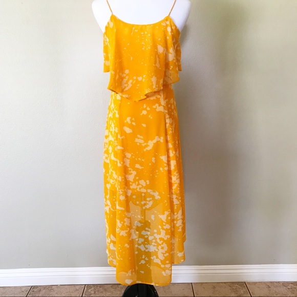 Walter Tiffany Dress in Yellow Summer Pinchpot XS - Picture 4 of 8