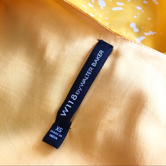 Walter Tiffany Dress in Yellow Summer Pinchpot XS - Picture 6 of 8