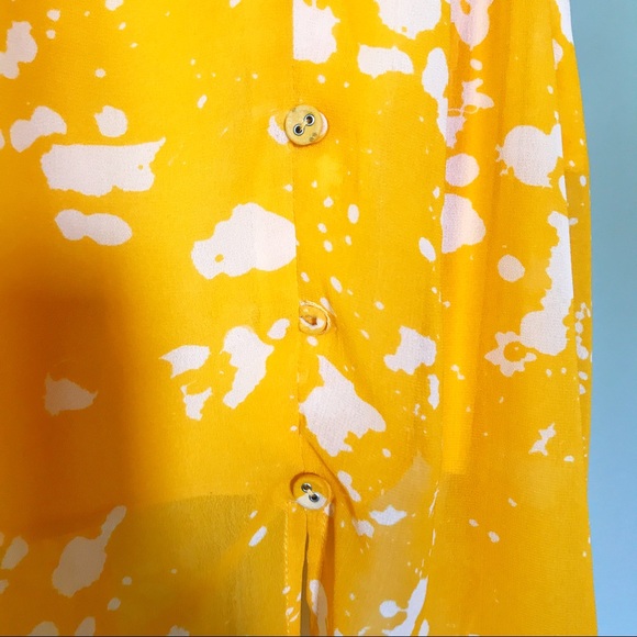 Walter Tiffany Dress in Yellow Summer Pinchpot XS - Picture 7 of 8