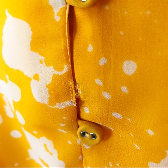 Walter Tiffany Dress in Yellow Summer Pinchpot XS - Picture 8 of 8