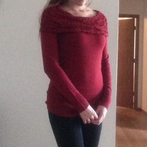 Crochet Top Sweater