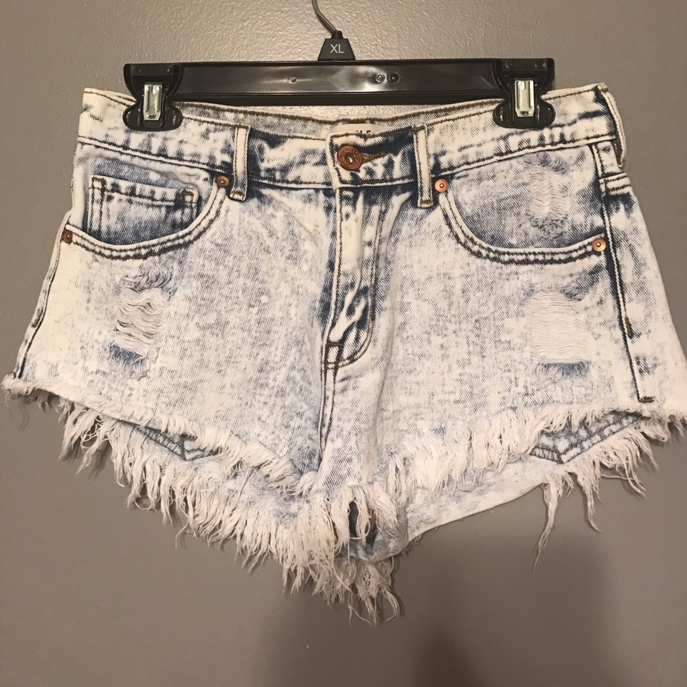 🚫SOLD❌Acid wash shorts