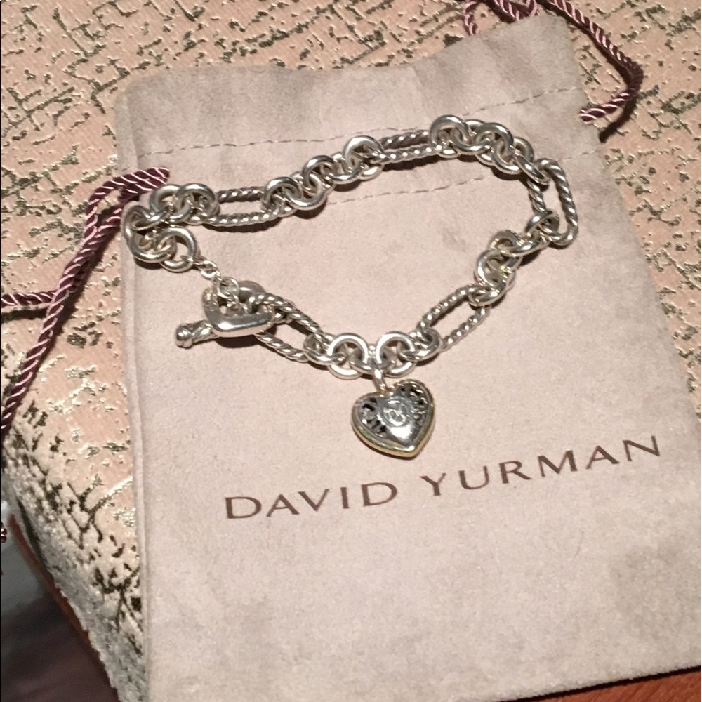 David Yurman charm bracelet