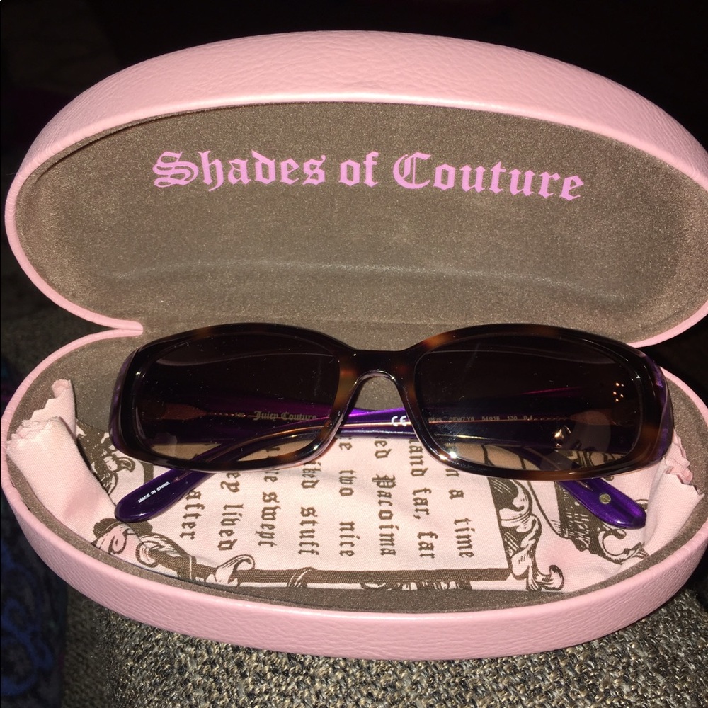 Juicy Couture Sunglasses & Case