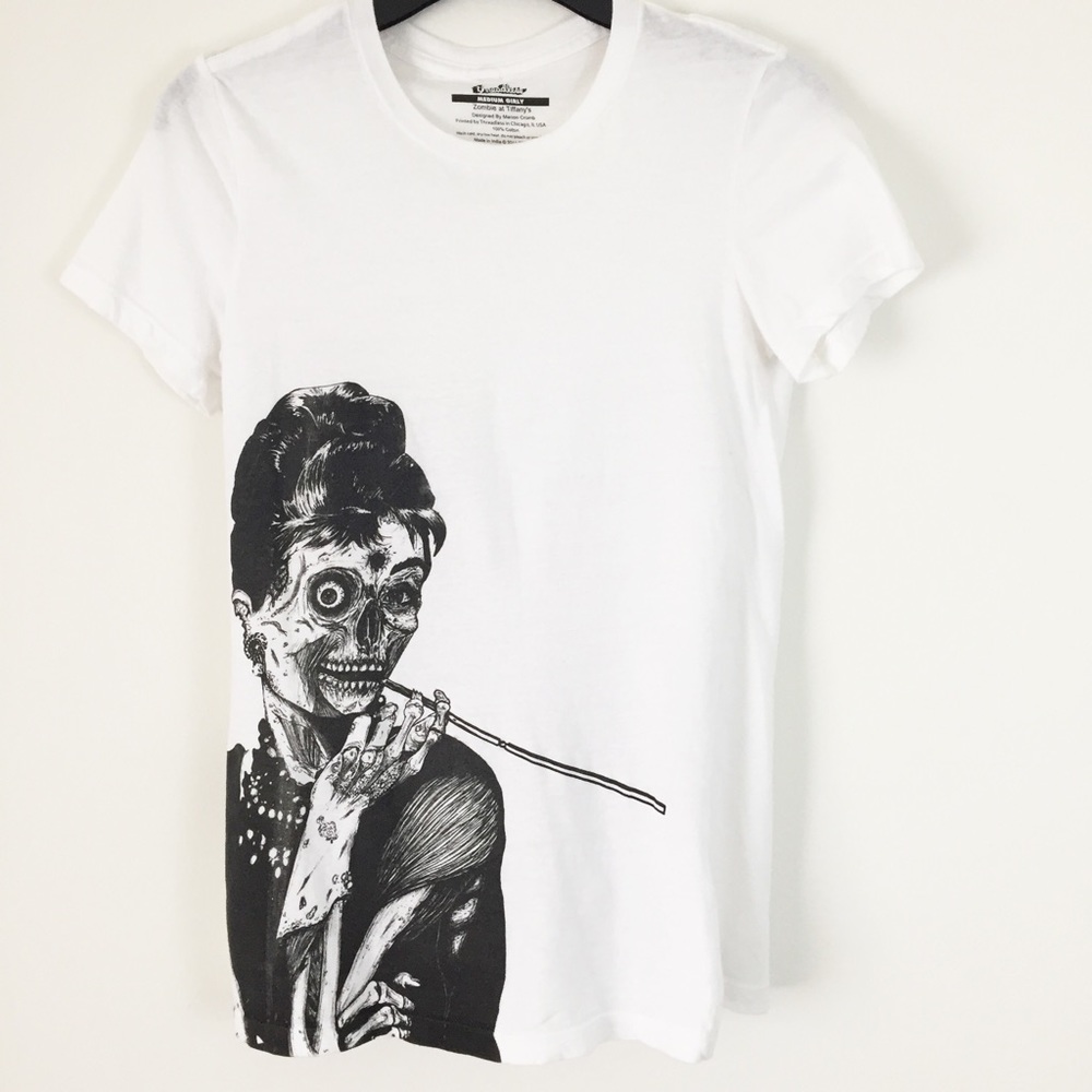 Zombie at Tiffany's - Threadless Tee - Medium - Picture 3 of 8
