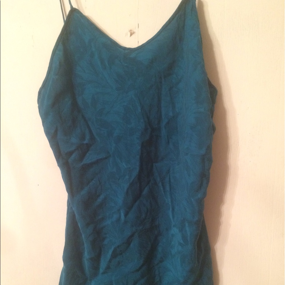 🌼Vintage VS Teal Floral Nightgown 🌼