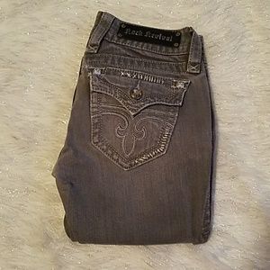 Rock Revival Grey Celine Skinnu