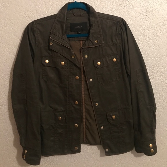 J. Crew Jackets & Blazers - J. Crew Olive green field jacket