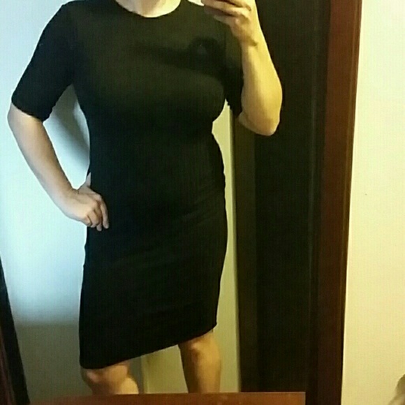 Juniors black bodycon dress available in Small and Medium Brand new boutique - Picture 2 of 4