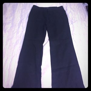 LOFT Black Linen Marisa Trouser Dress Pants NEW