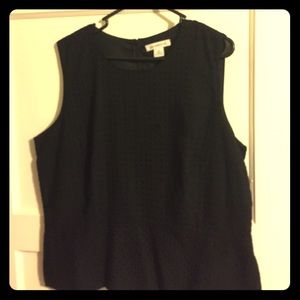 Liz Claiborne beautiful black top