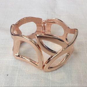Rose gold bracelet from Express