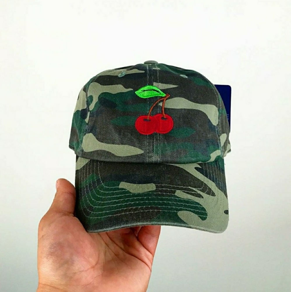 Cherry dad hat strapback cap