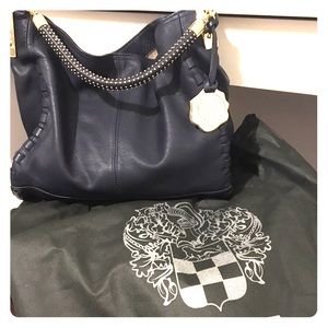 Vince Camuto navy blue purse