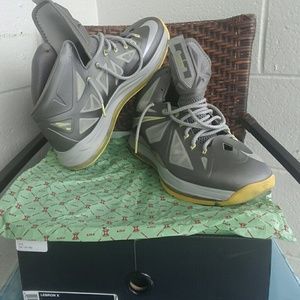 Nike Lebron X ' Canary Diamond' S12 Men