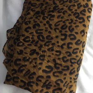 Cheetah scarf