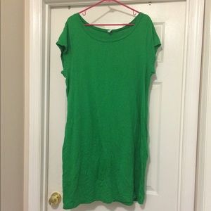 Green T-Shirt Dress