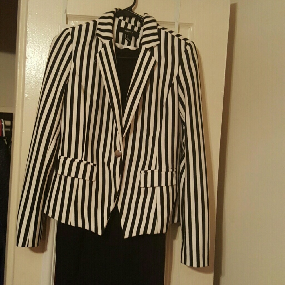 Striped Blazer