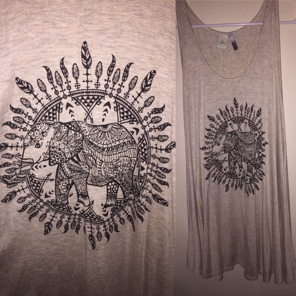 Elephant tank top