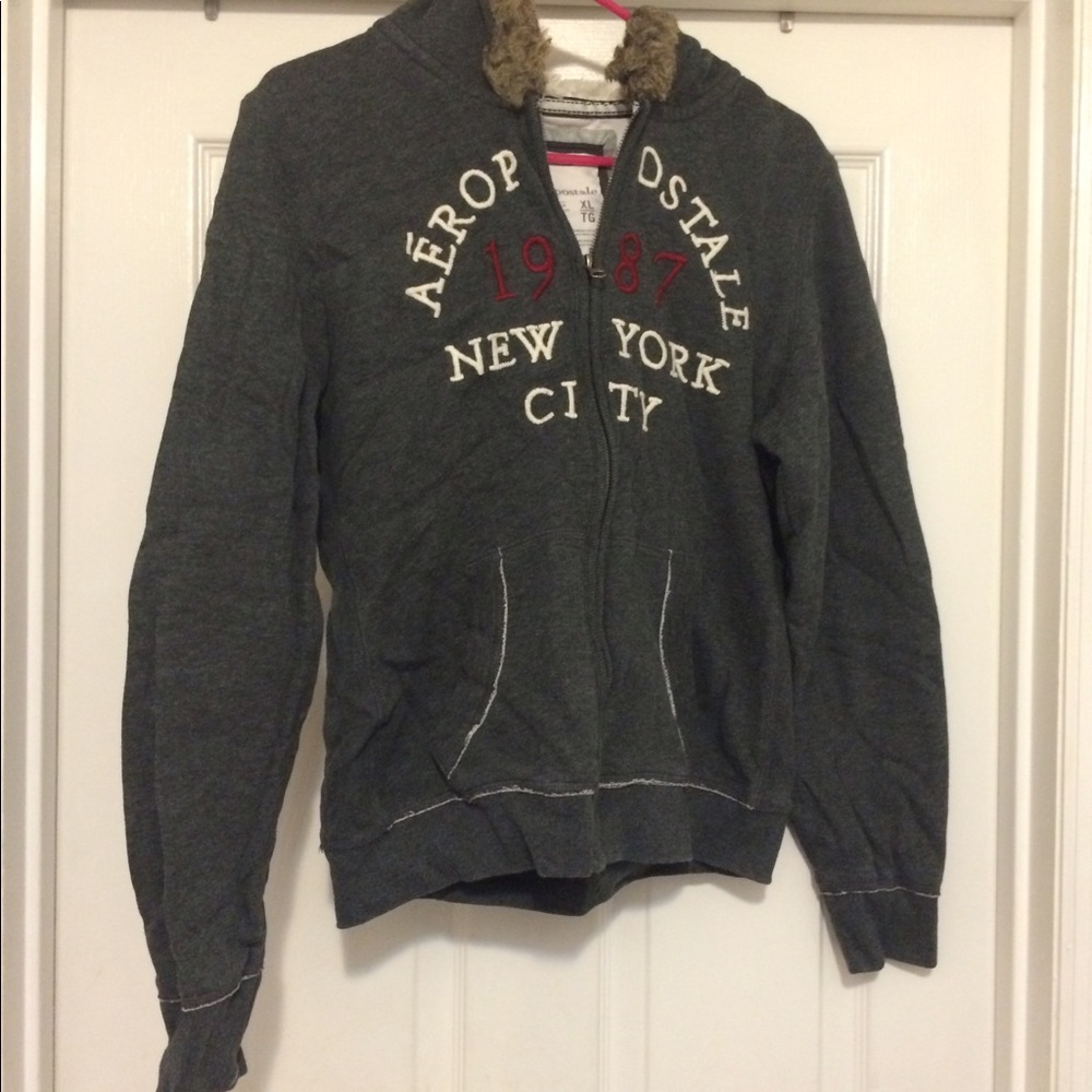 Aeropostale Fur Hood Jacket