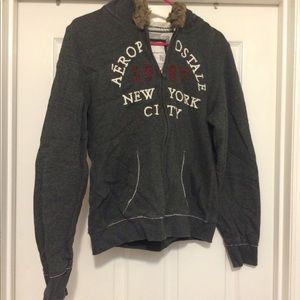 Aeropostale Fur Hood Jacket