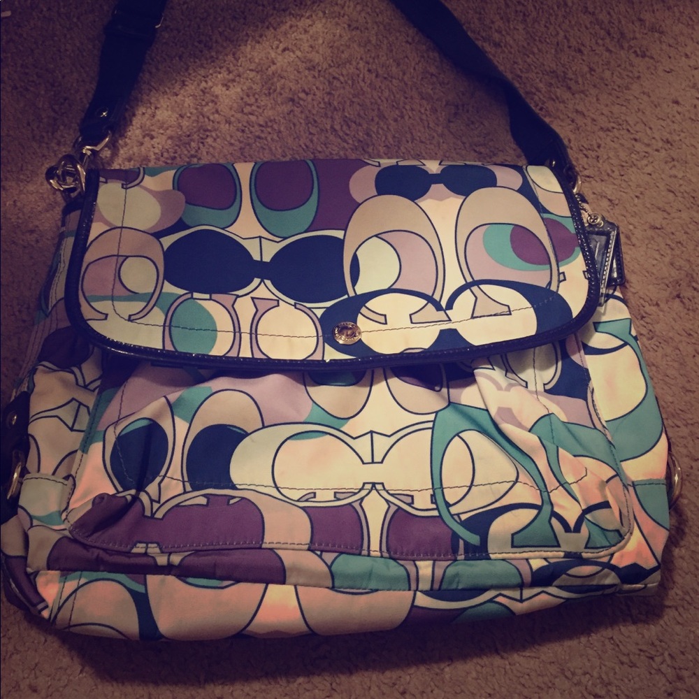 Coach book bag