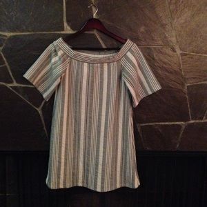 Zara Trafaluc Collection's Season striped mini